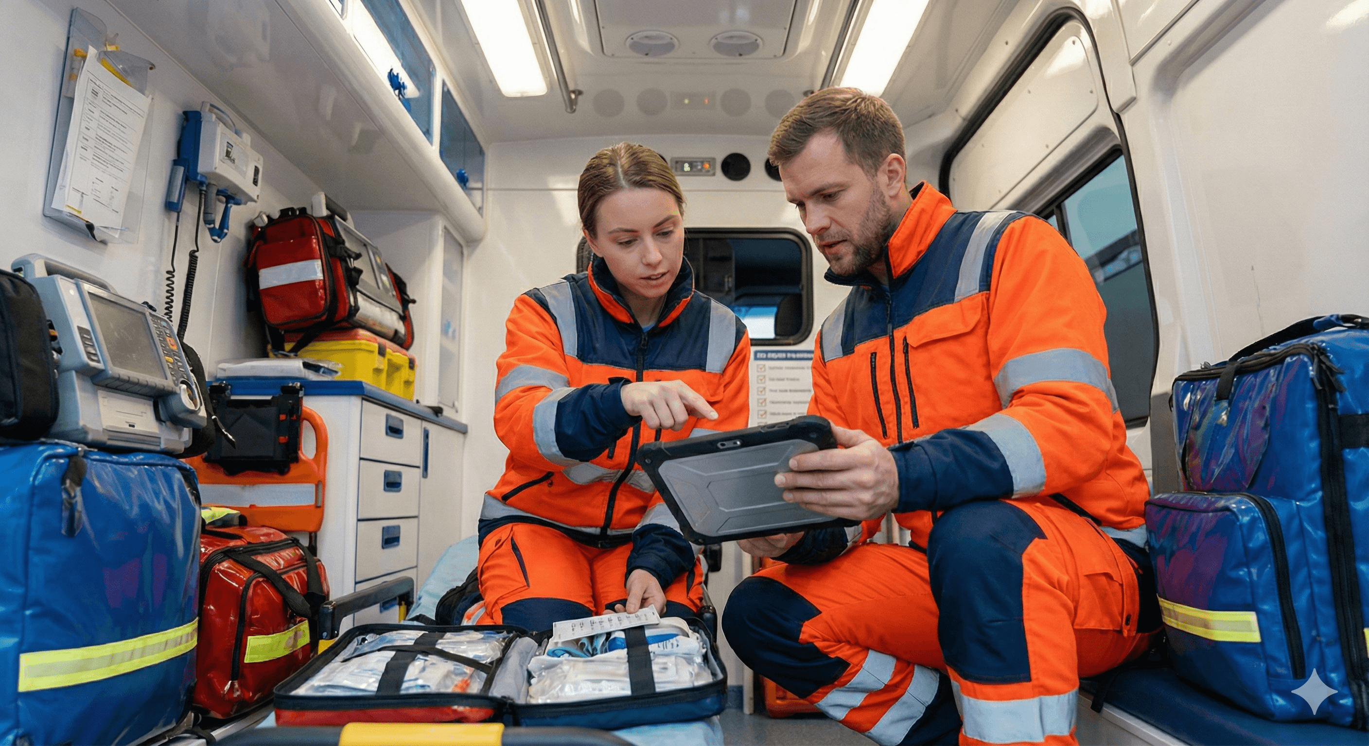 RettLog Produktansicht mit operativer Übersicht